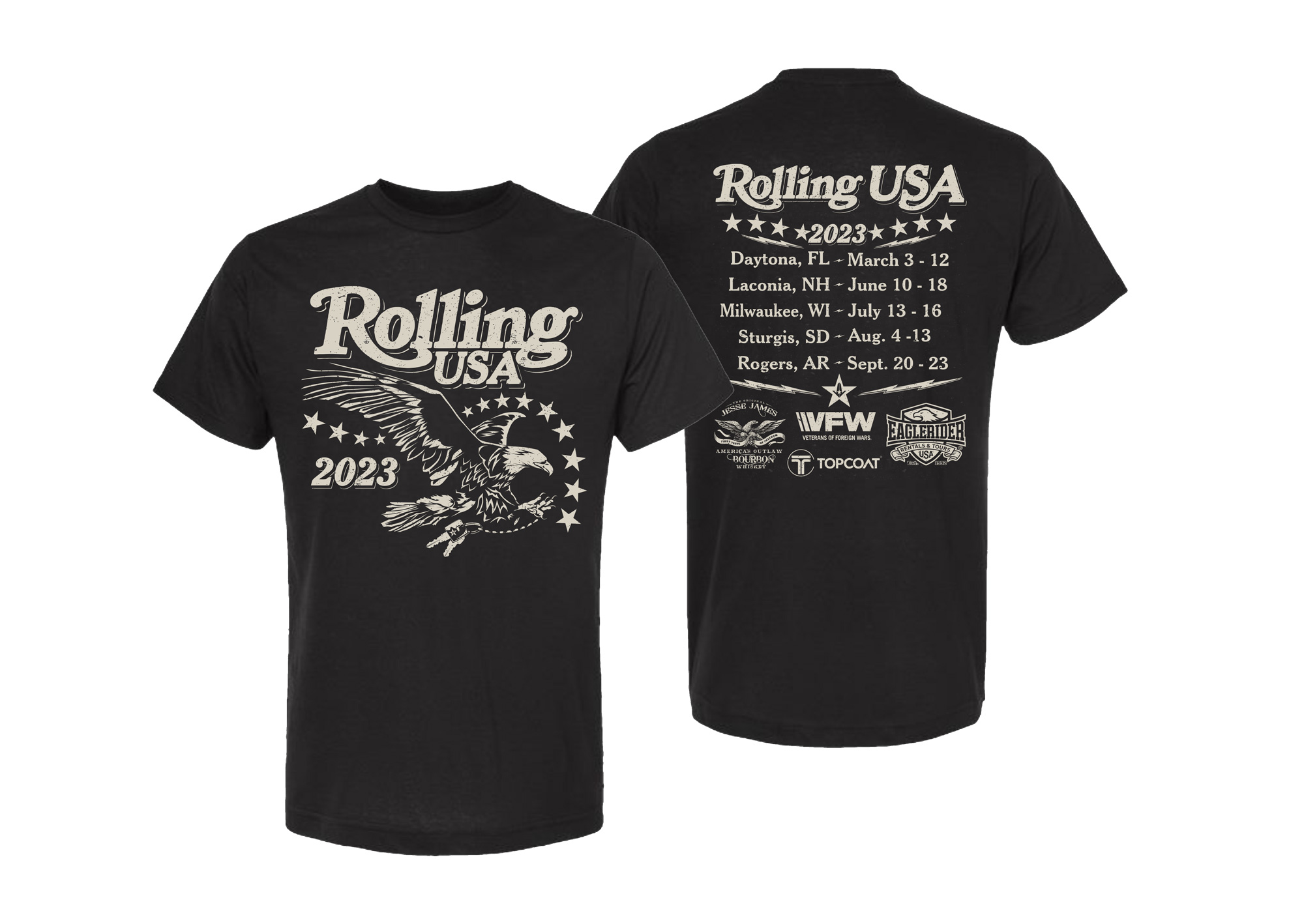 2023 Rolling USA T-Shirt